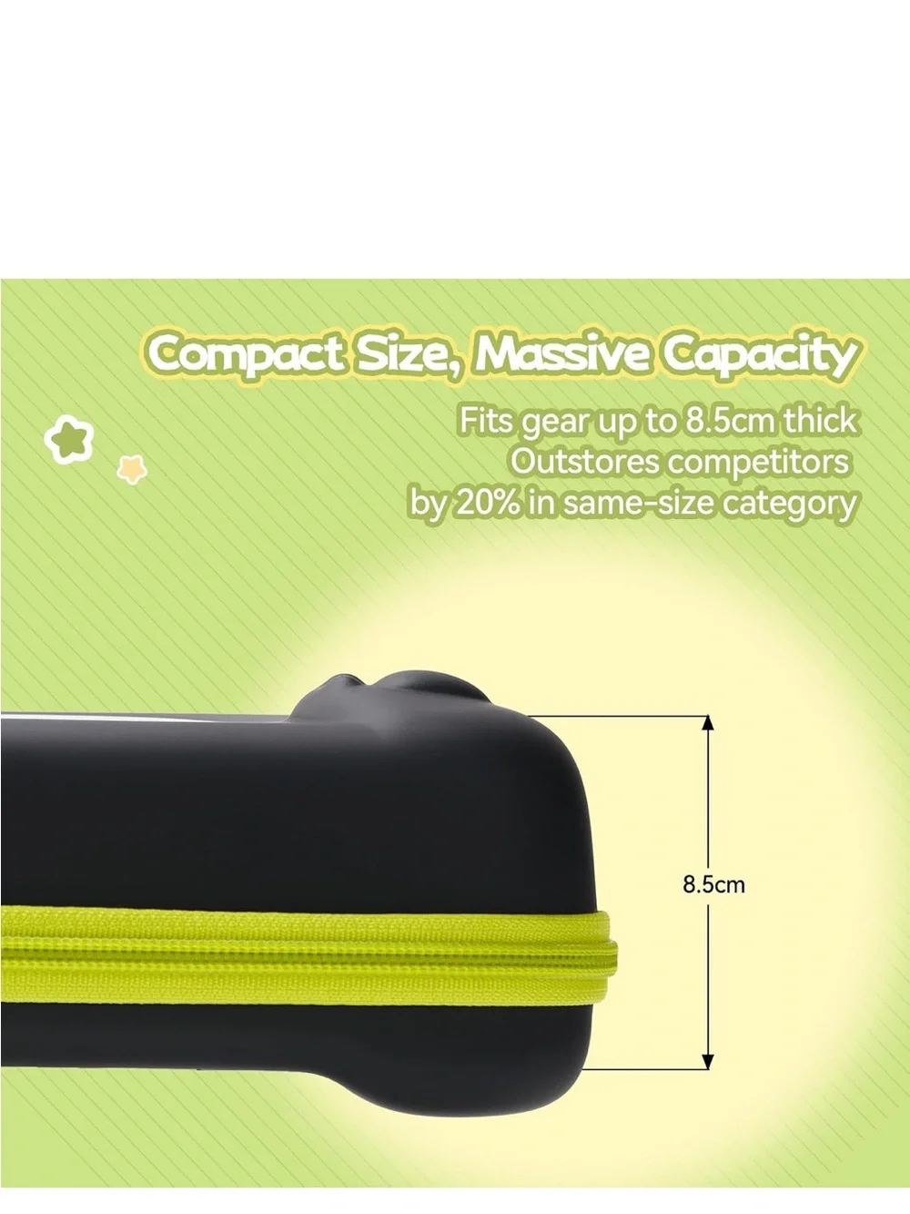 New Open Box GeekShare Switch 2 Carrying Case, Hardshell Storage Bag w Game Slot